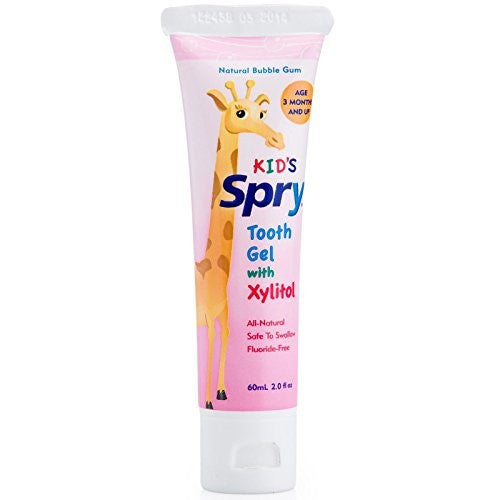 Spry Kids Tooth Gel Bubble Gum (1x2 OZ)-0
