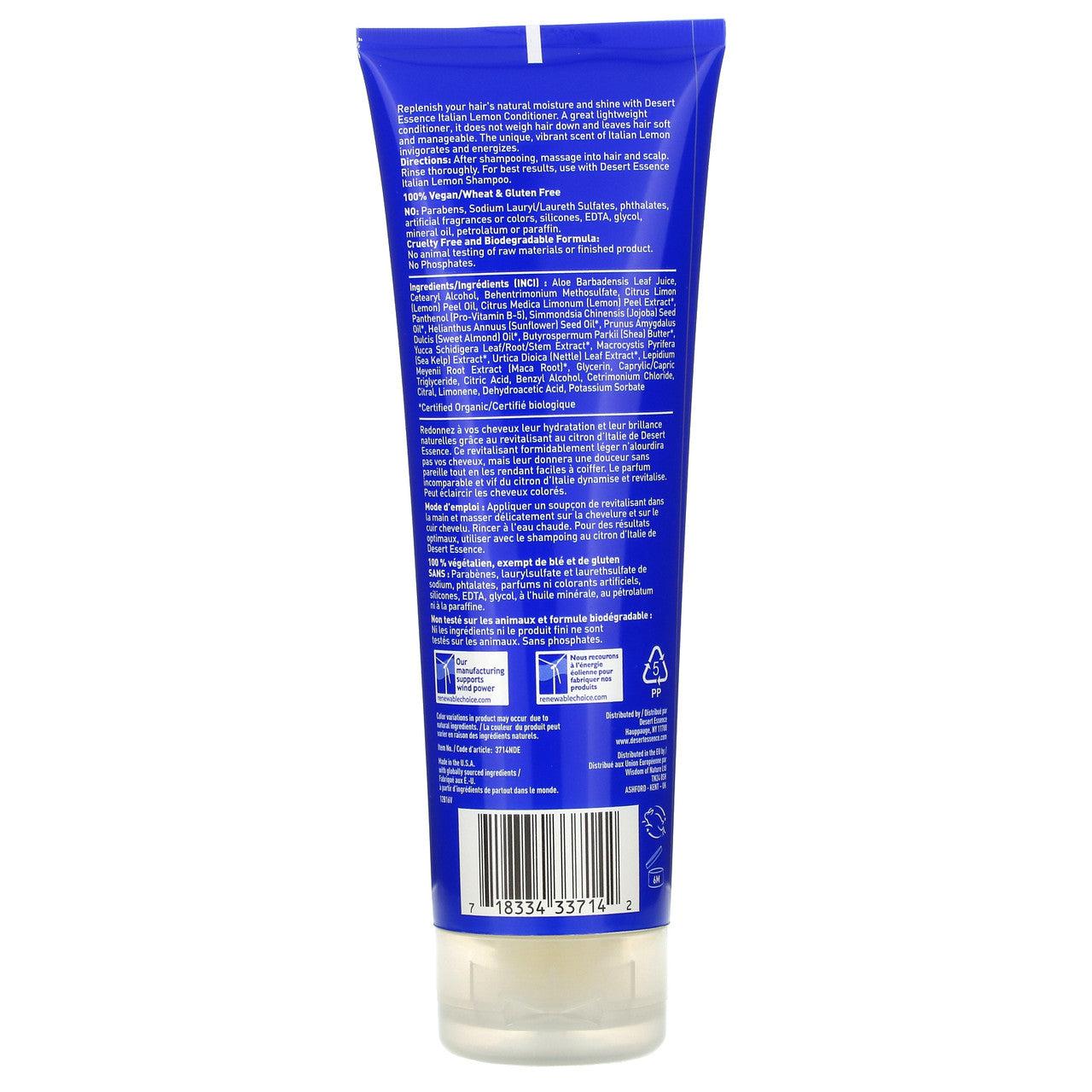 Desert Essence Italian Lemon Conditioner (1x8 OZ)-1