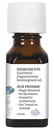 Aura Cacia Wintergreen Essential Oil (1x0.5Oz)-1