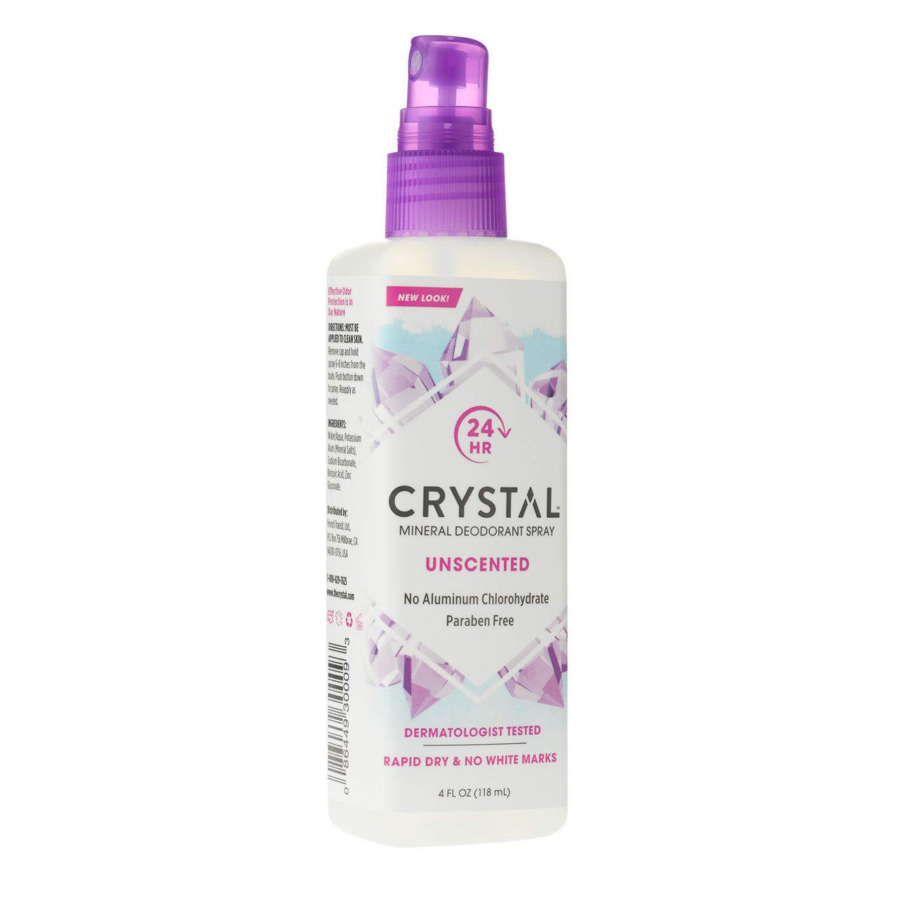 Crystal Deodorant Crystal Body Spray Deodorant (1x4 Oz)-1