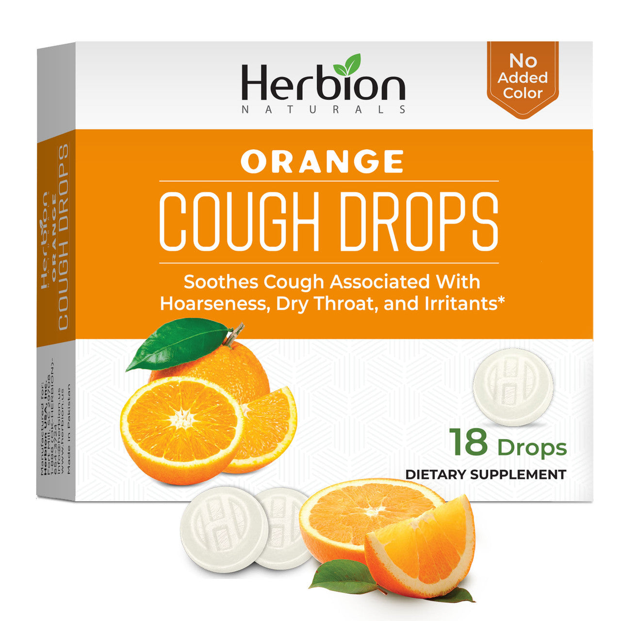 H.N COUGH DROPS ORANGE ( 1 X 18 CT   )-0