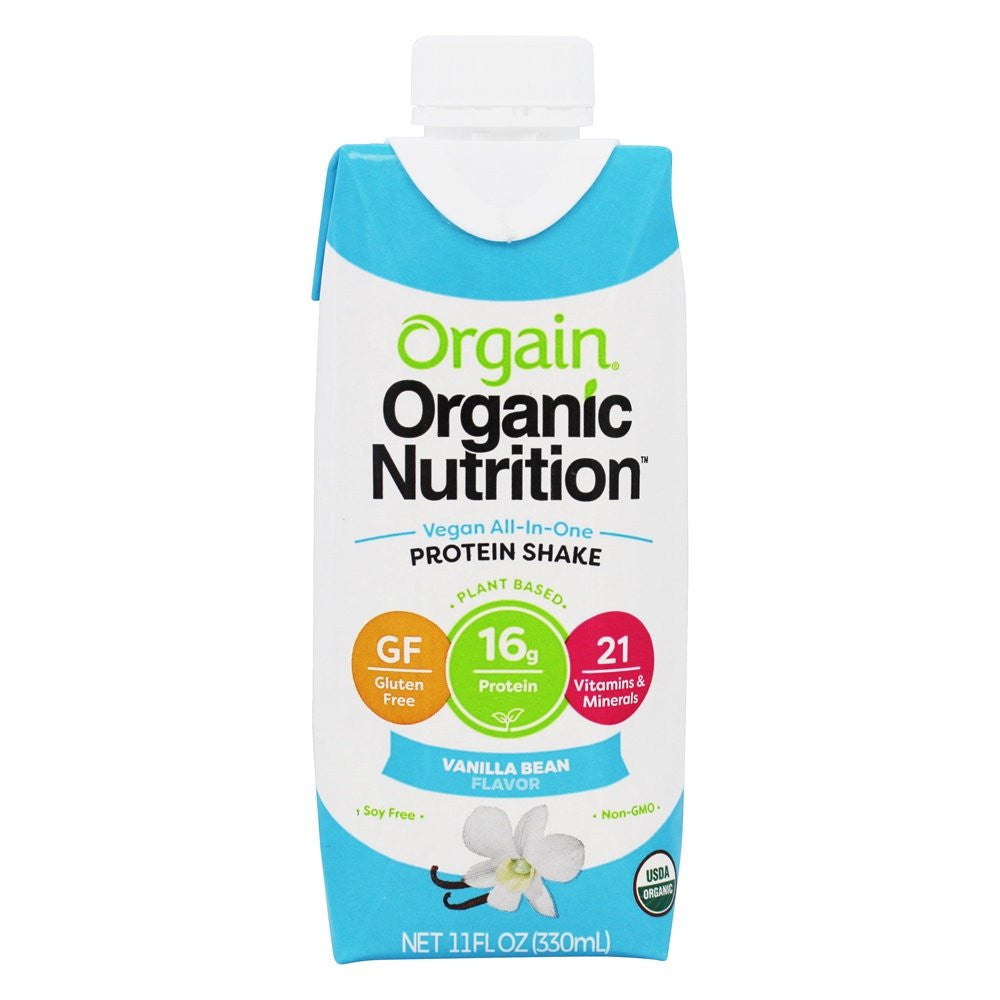 Orgain Sweet Vanilla Bean, Vegan (12X11 OZ)-3