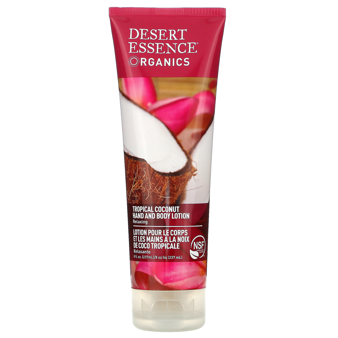 Desert Essence Tropical Coconut Hand& Body Lotion (8 Oz)-0