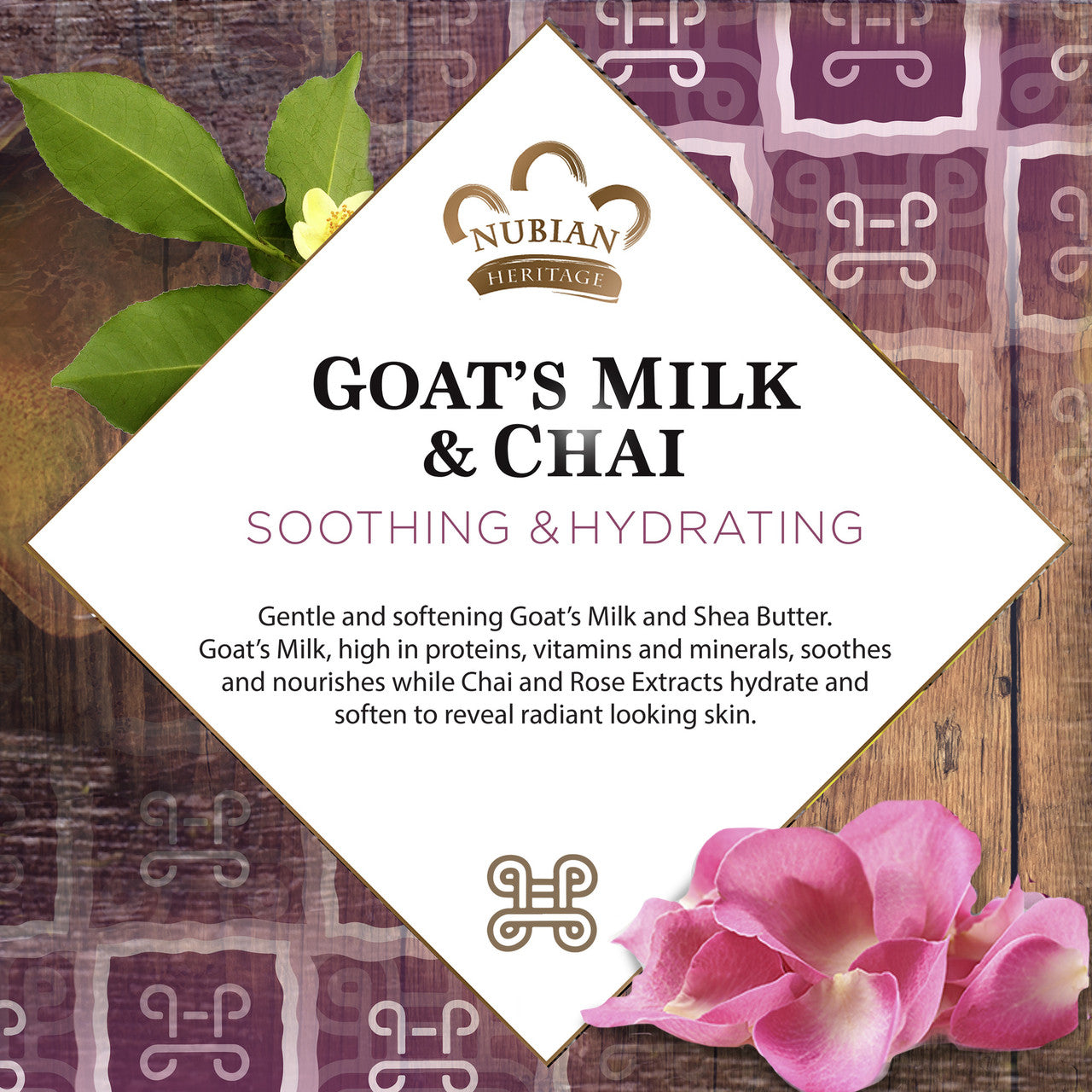Nubian Heritage Goat Mlk/Chai Lotion (1x13OZ )-2