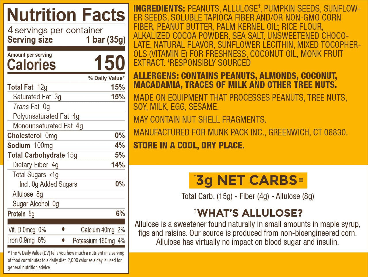 MUNK KETO PBTR DK CHOC ( 6 X 4 PACK )-1