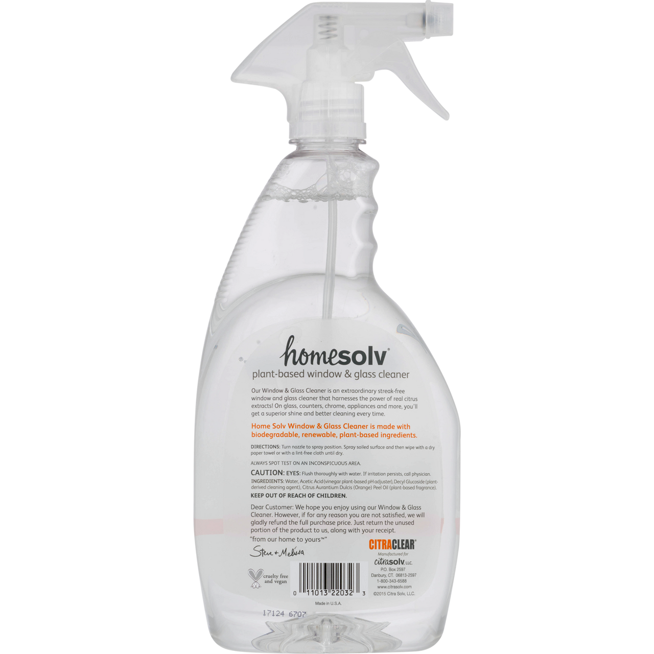 Citra-Solv Valencia Orange Window Cleaner (6x32 Oz)-4