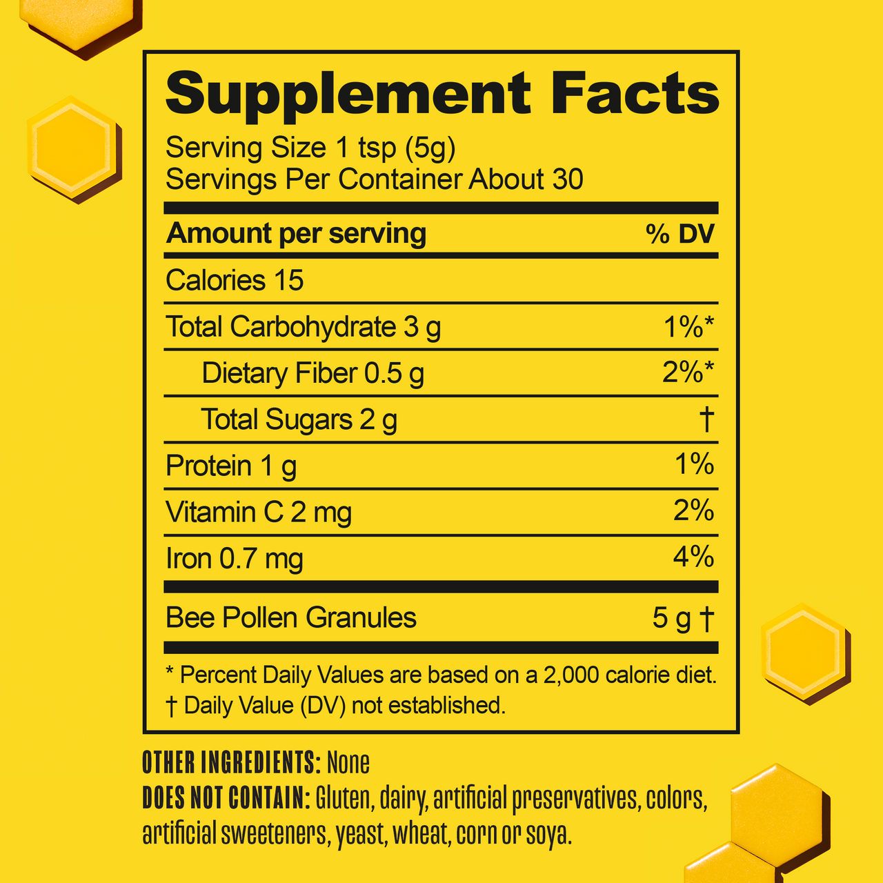 BEE B.FUELED BEE POLLEN ( 1 X 5.2 OZ   )-3