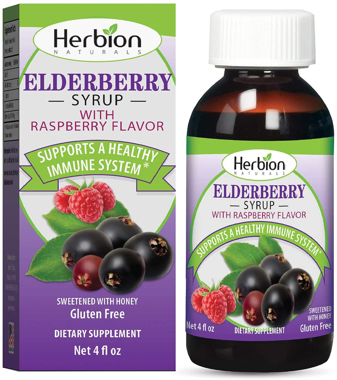 H.N. ELDERBERRY SYRUP ( 1 X 4 OZ   )-0