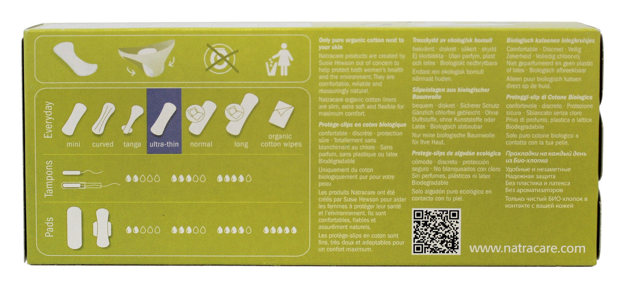 Natracare Cotton Panty Liners (1x22 CT)-1