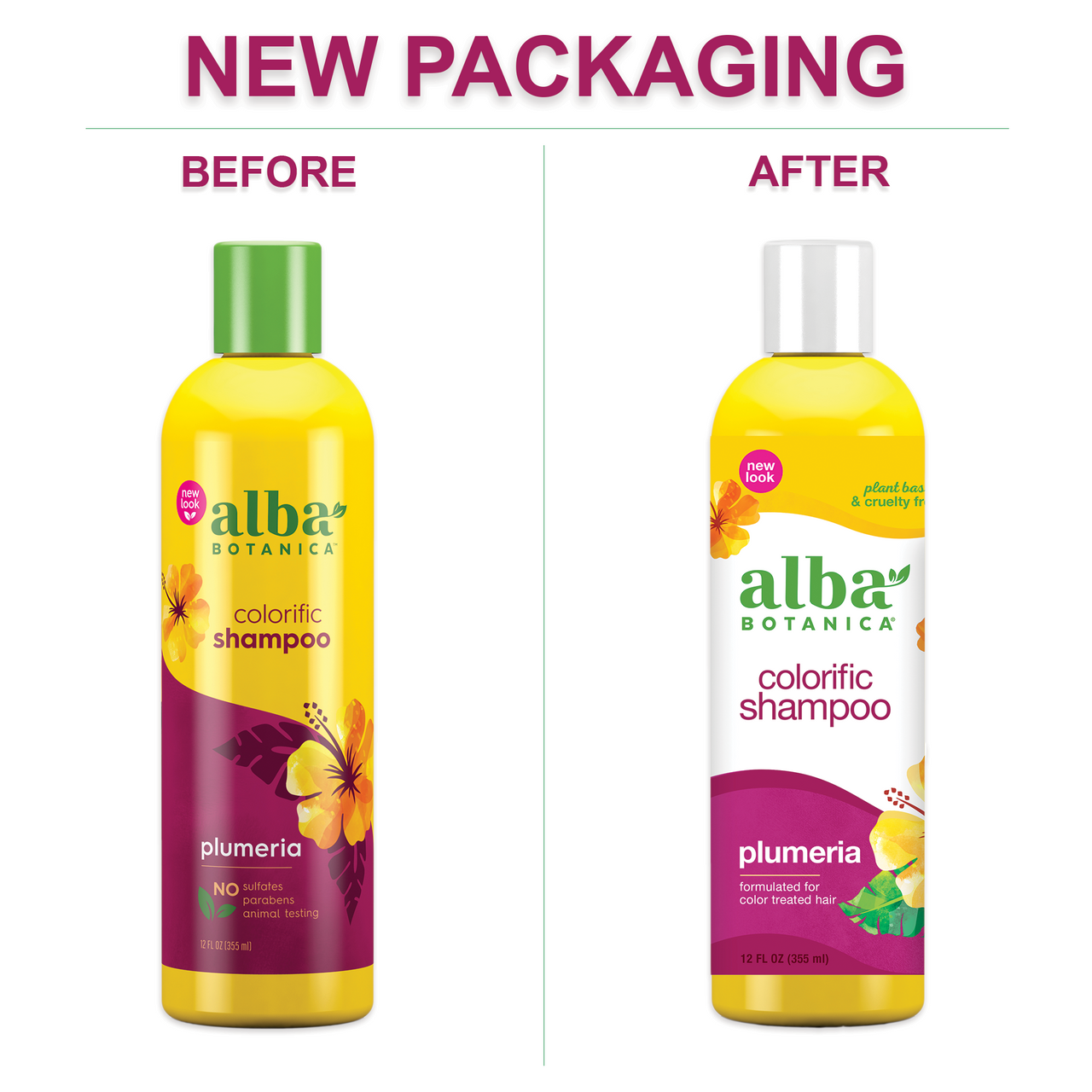 Alba Botanica Plumeria Replenish Shampoo (1x12 Oz)-2