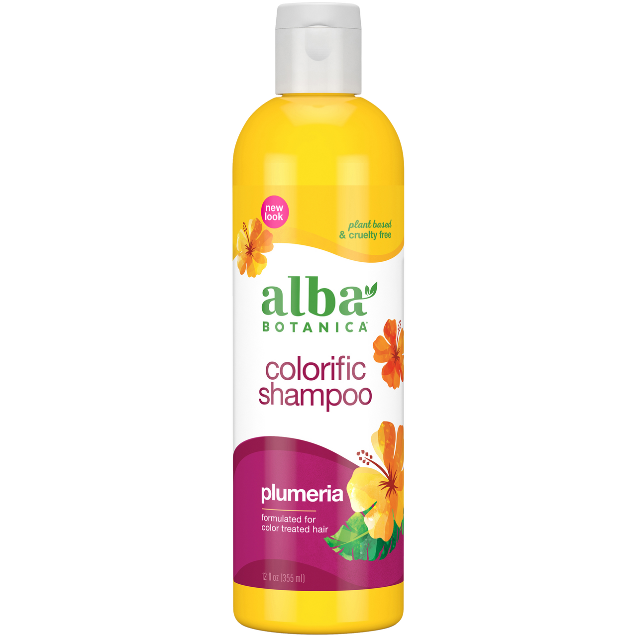 Alba Botanica Plumeria Replenish Shampoo (1x12 Oz)-0