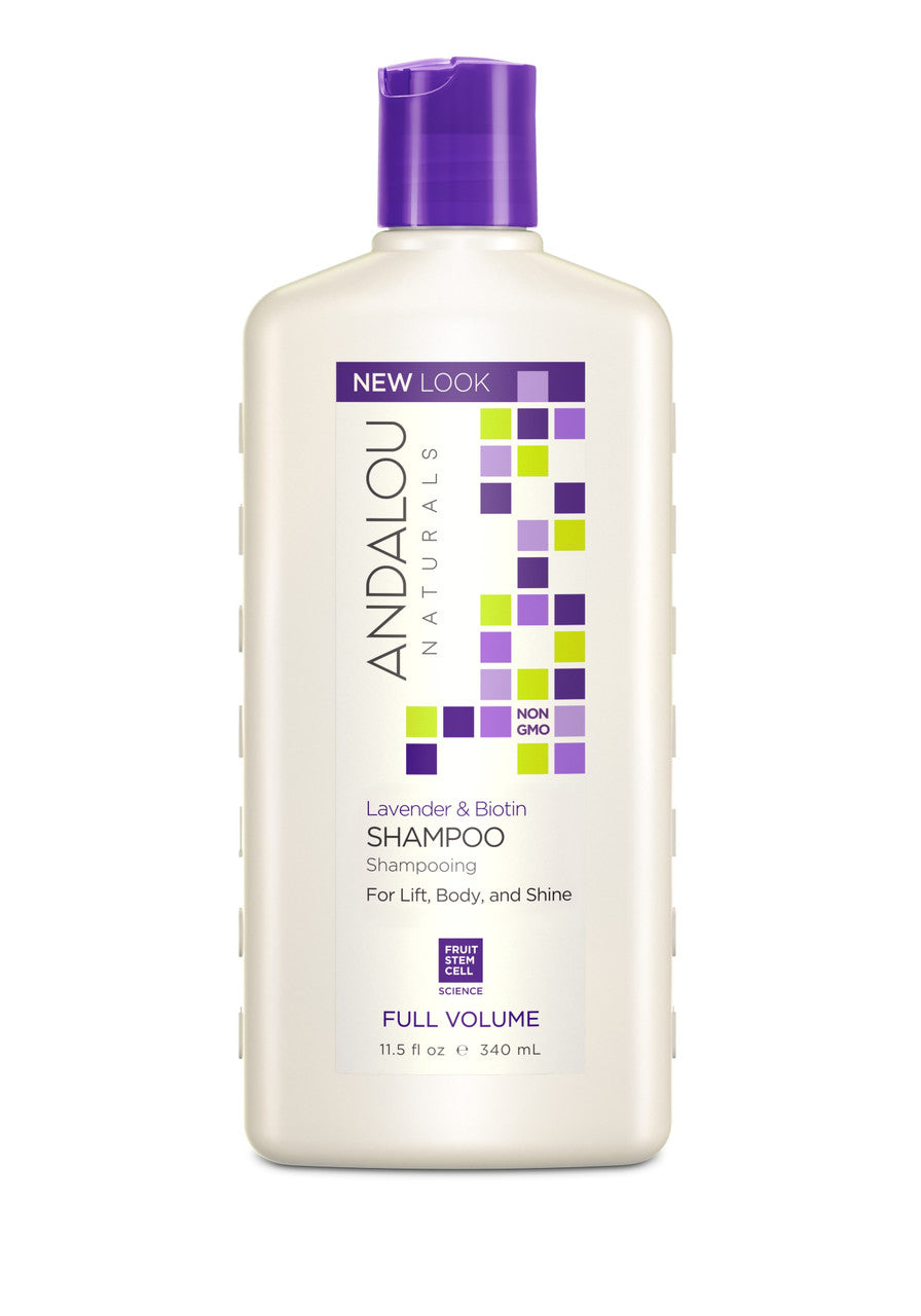 Andalou Naturals Full Volume Lavender & Biotin Shampoo (1x11.5 Oz)-0
