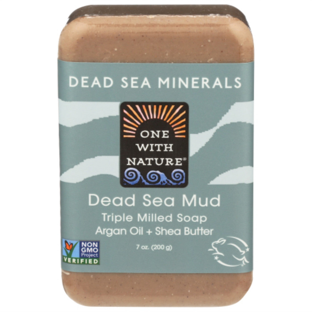 One With Nature Dead Sea Mud Soap (7Oz)-0