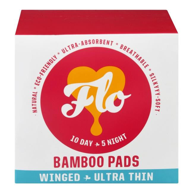 FLO PADS BAMBOO 15PK ( 8 X 15 CT   )-0