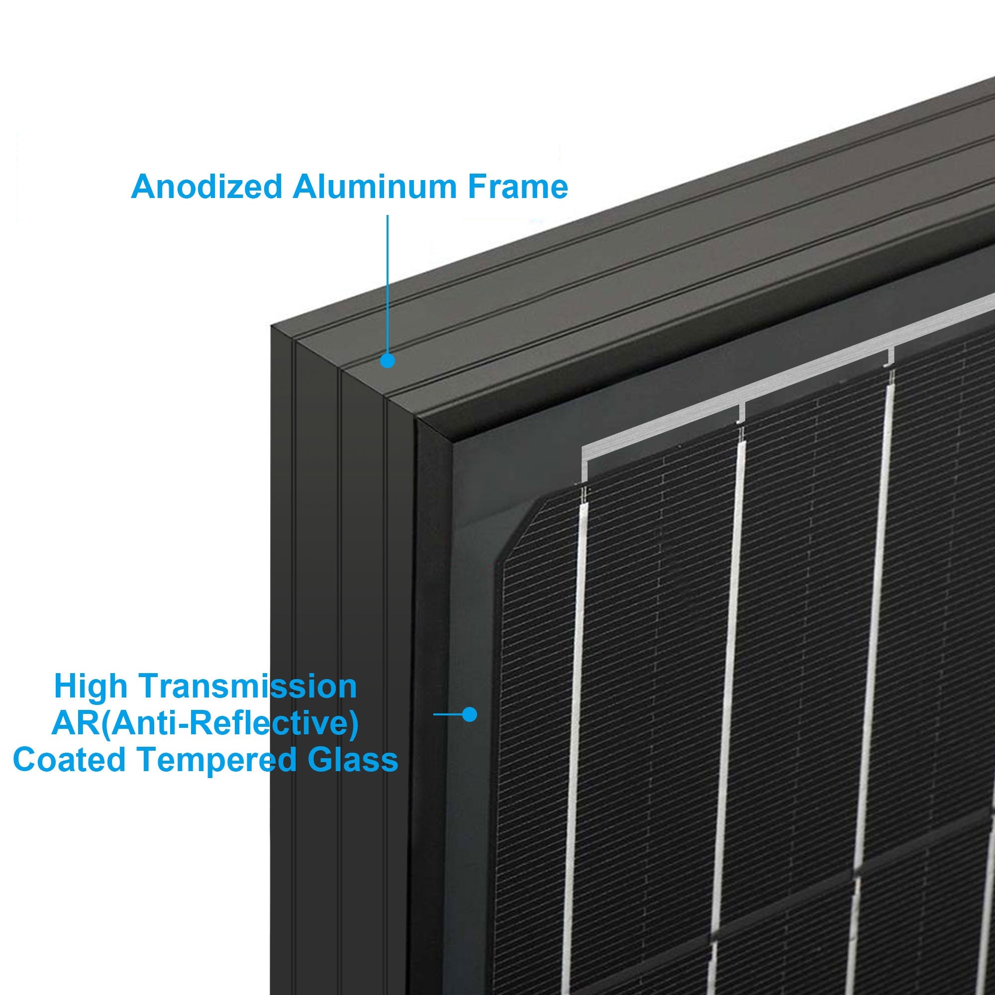 ACOPOWER 100 Watts Monocrystalline Solar Panel-3