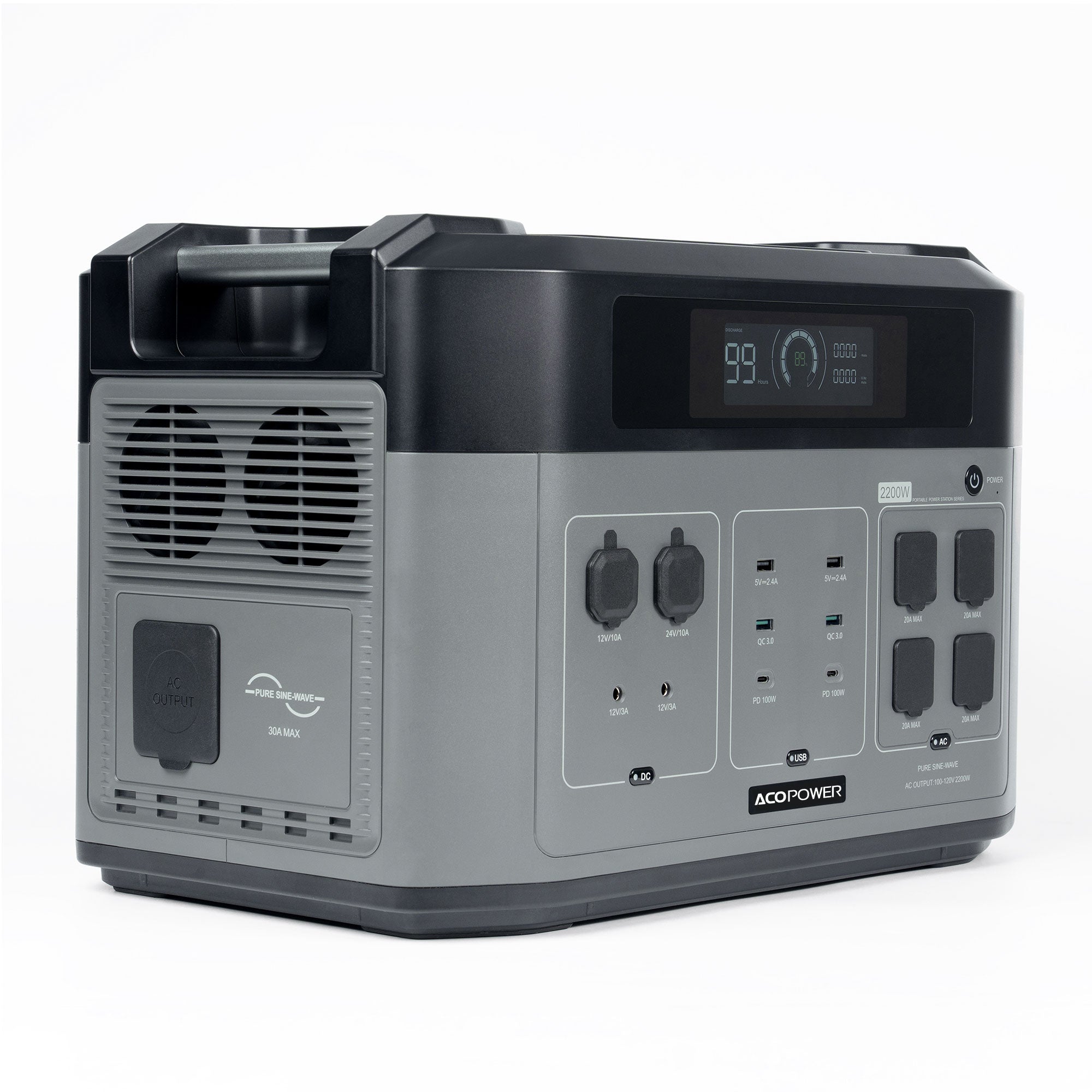 ACOPOWER BP2000 Solar Generator 2200W-4