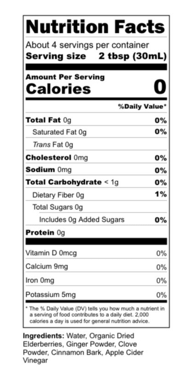 Organic Elderbaby Boost (4 oz) Honey-Free-2