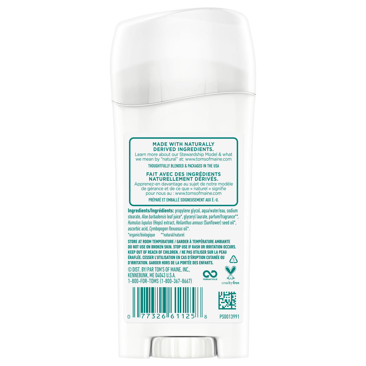 Tom's Of Maine Apricot Deodorant Stick (6x2.25 Oz)-7