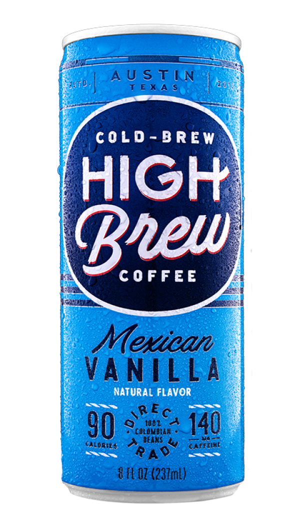 High Brew Coffee Mexican Vanilla (12x8 OZ)-0