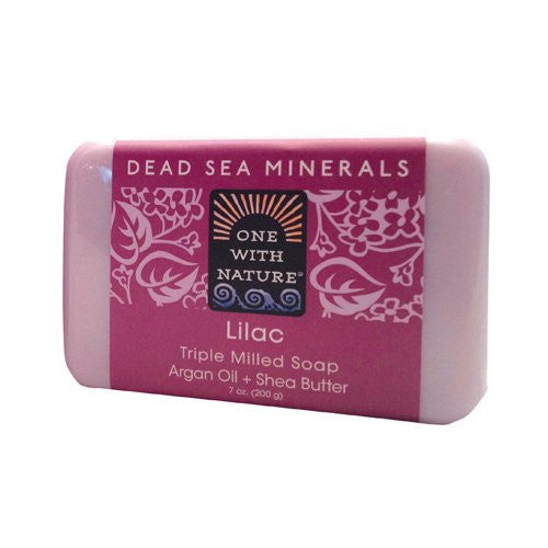 One With Nature Lilac Bar Soap (1x7 Oz)-0