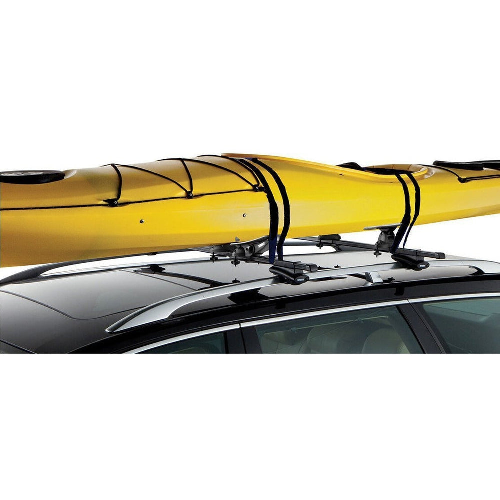 Dorsal Tie Down Straps for Roof Rack Pads Crossbars - Pack of 2 holds Surfboards Kayaks Canoes Paddleboards-3