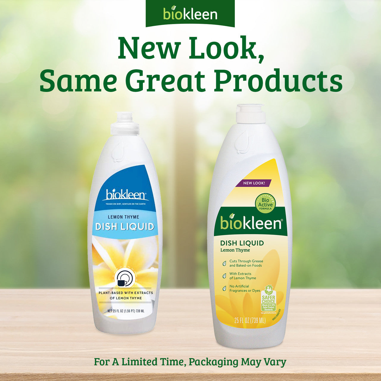 Biokleen Lemon Thyme Natural Dish Liquid (6x25 OZ)-6