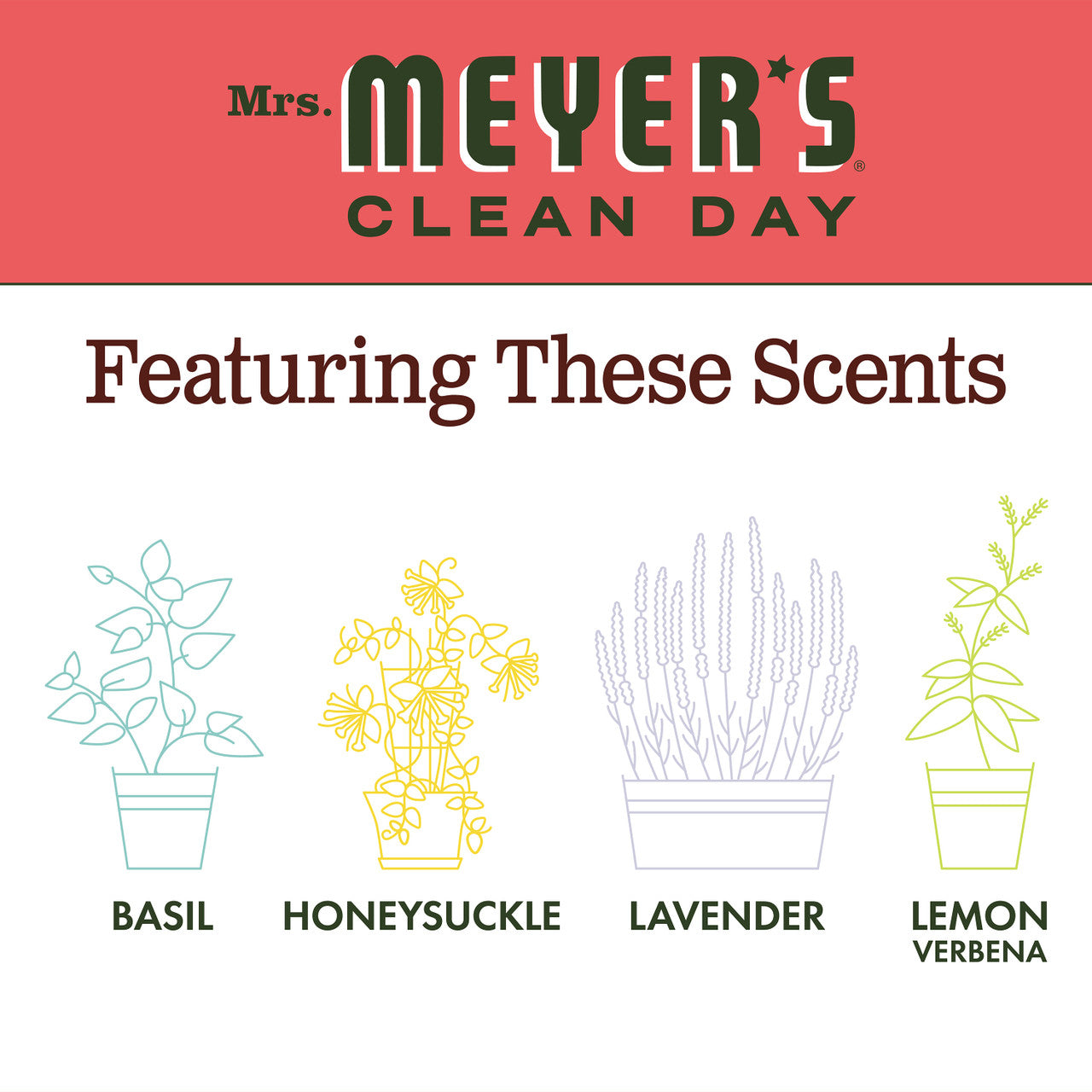 Mrs. Meyers Rhubarb Liquid Hand Soap (6x12.5 Oz)-2