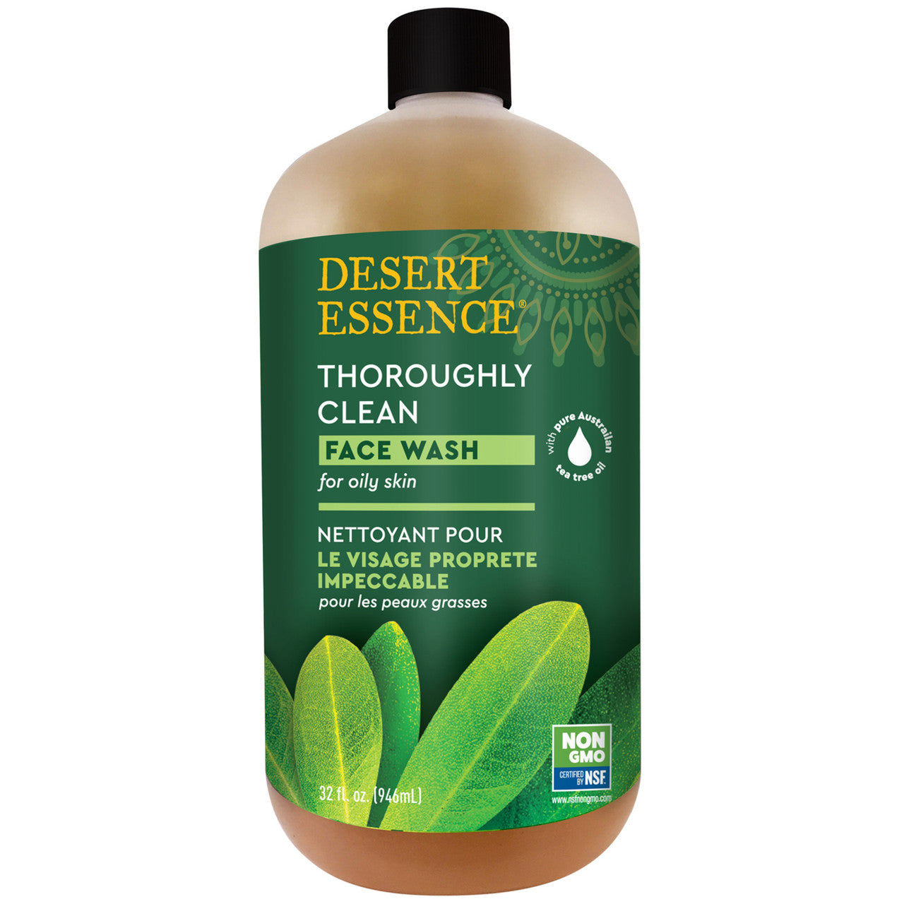 Desert Essence Thoroughly Clean Face (1x32 Oz)-0