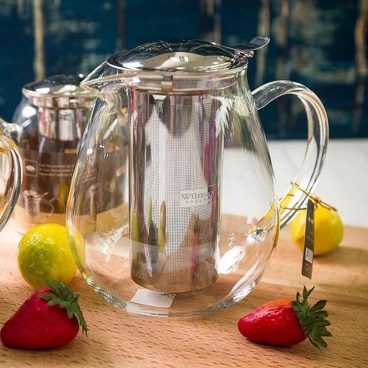 Thermo Glass Teapot 20 Fl Oz | High temperature and shock resistant-2