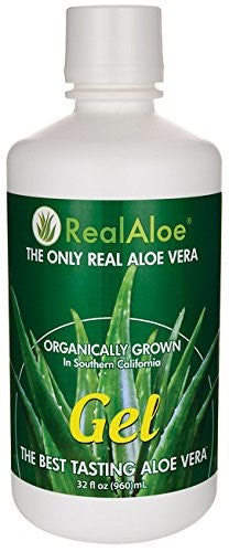 REAL ALOE VERA GEL ( 1 X 32 OZ   )-0