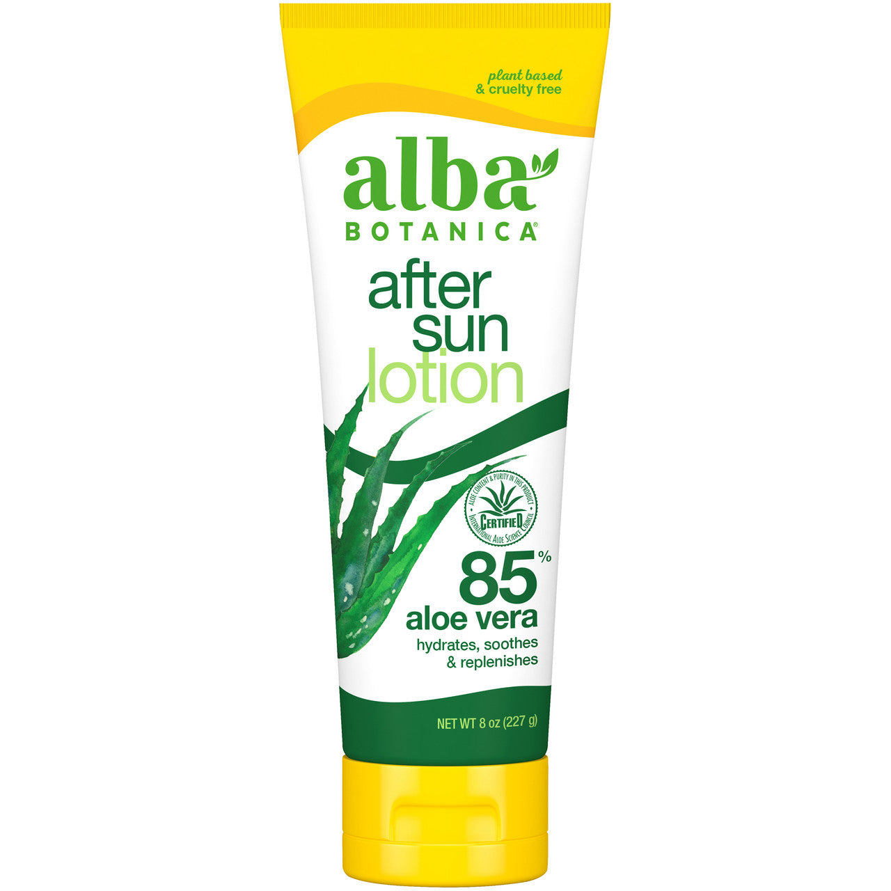 Alba Botanica After Sun 85% Aloe Vera Lotion (1x8 OZ)-0