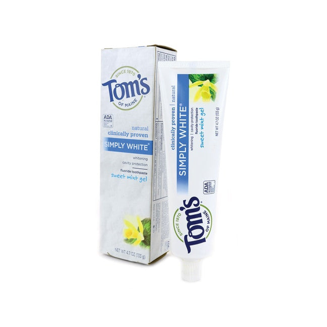 Tom's Of Maine Simply White Toothpaste7 Ounce (6x4.7Oz)-0