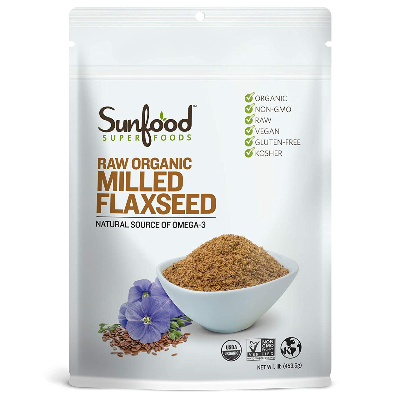 OG1 SUNFD MLLD FLAX SEED (1x16.00)-0