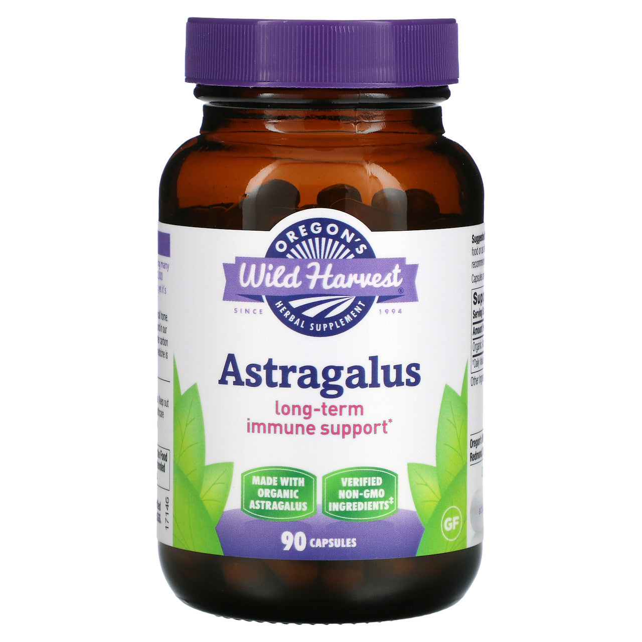 Oregon's Wild Harvest Astragalus (1x90VCAP)-0