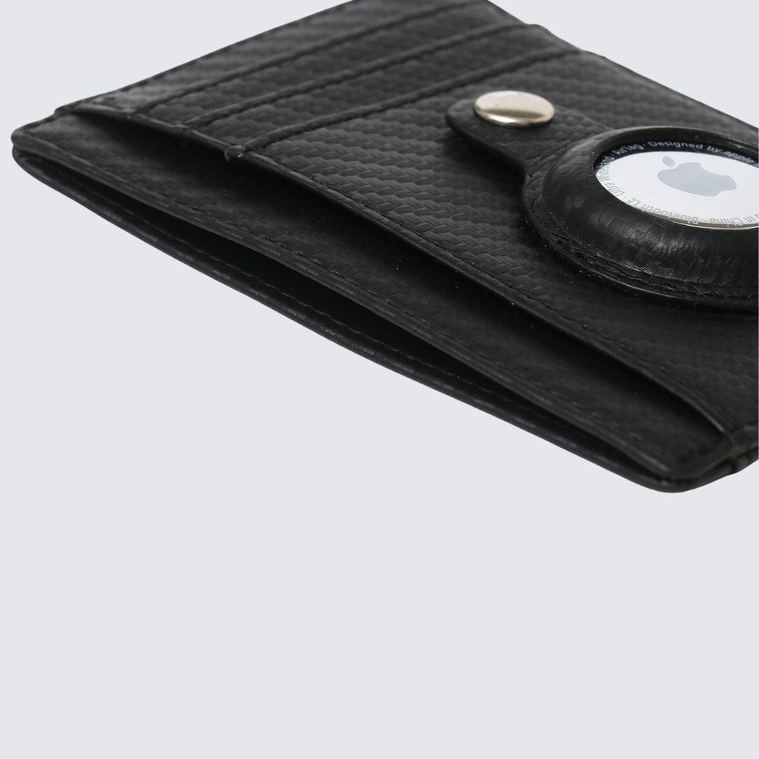 BRADDON Airtag Card Holder I Carbon Black-3