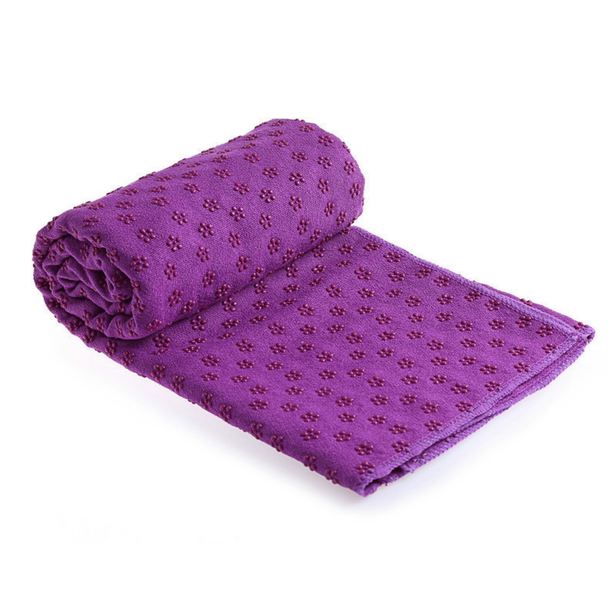 Premium Absorption Hot Yoga Mat Towel with Slip-Resistant Grip Dots-5