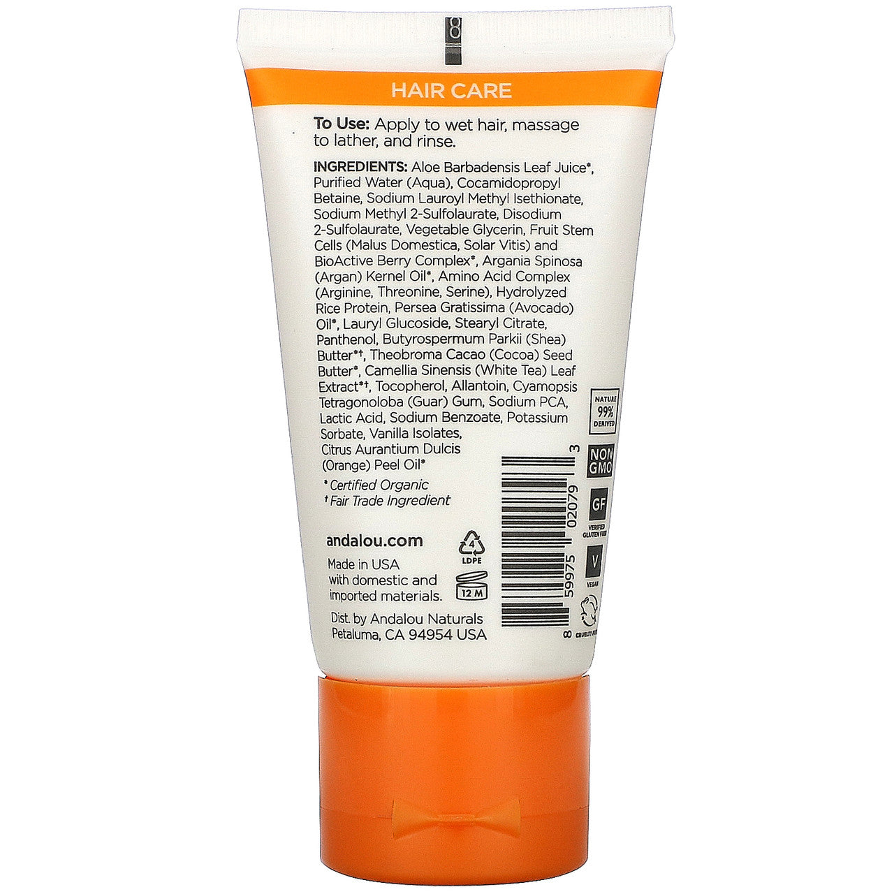 A.N ARGN OIL/SHEA SHAMP ( 6 X 1.7 OZ   )-1