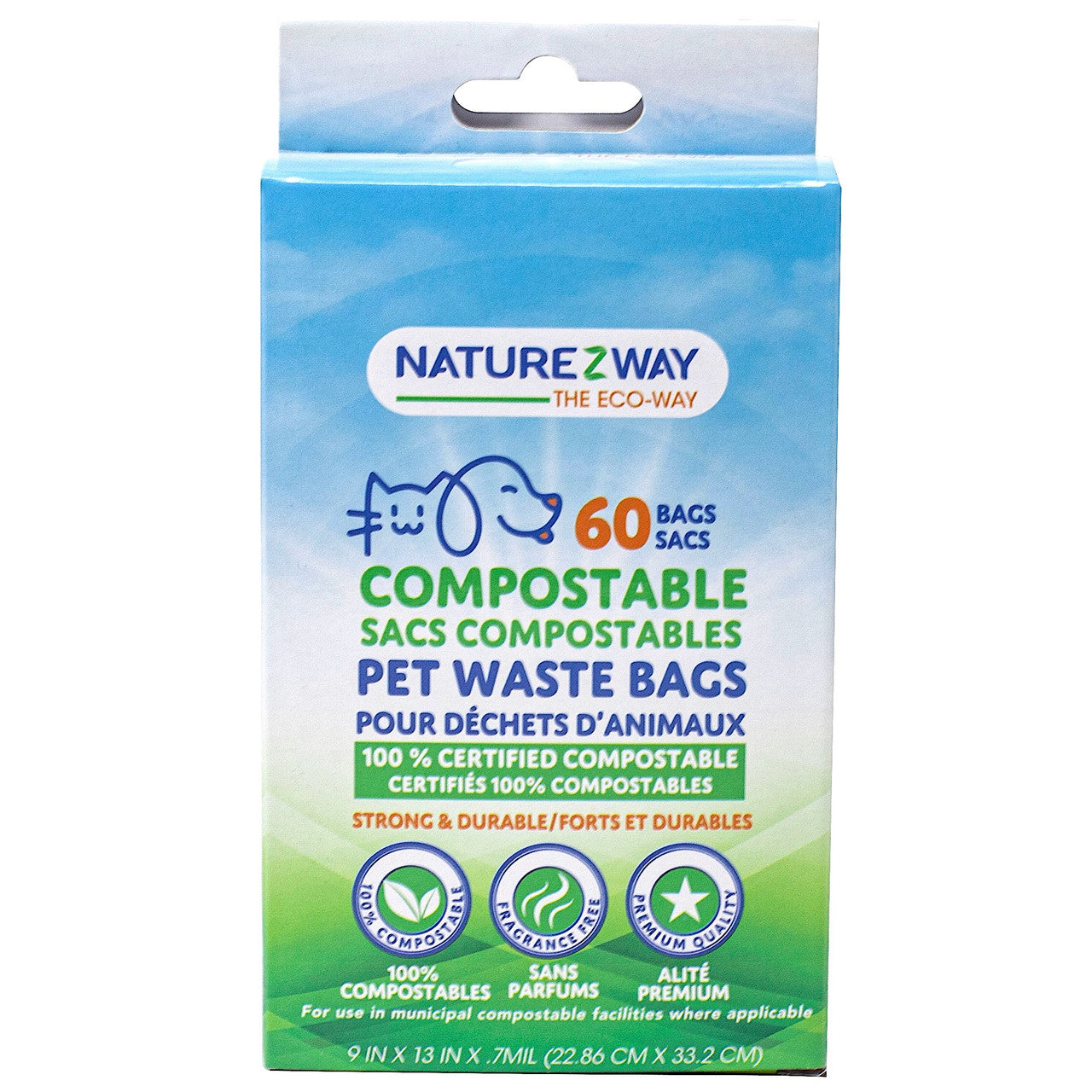NATZWY CMPST PET WST BAG ( 12 X 60 CT   )-0