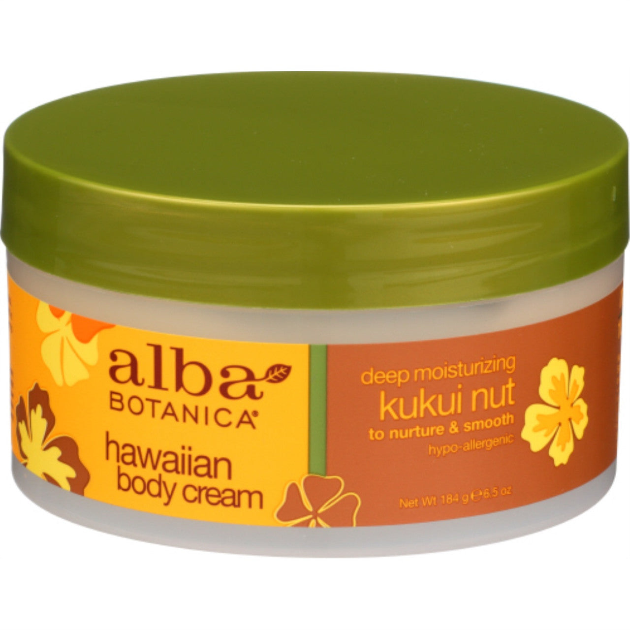 Alba Botanica Kukui Nut Body Cream (1x6.5 Oz)-0
