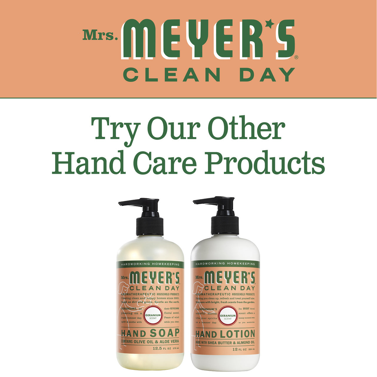 Meyers Geranium Liquid Hand Soap (6x12.5 Oz)-9