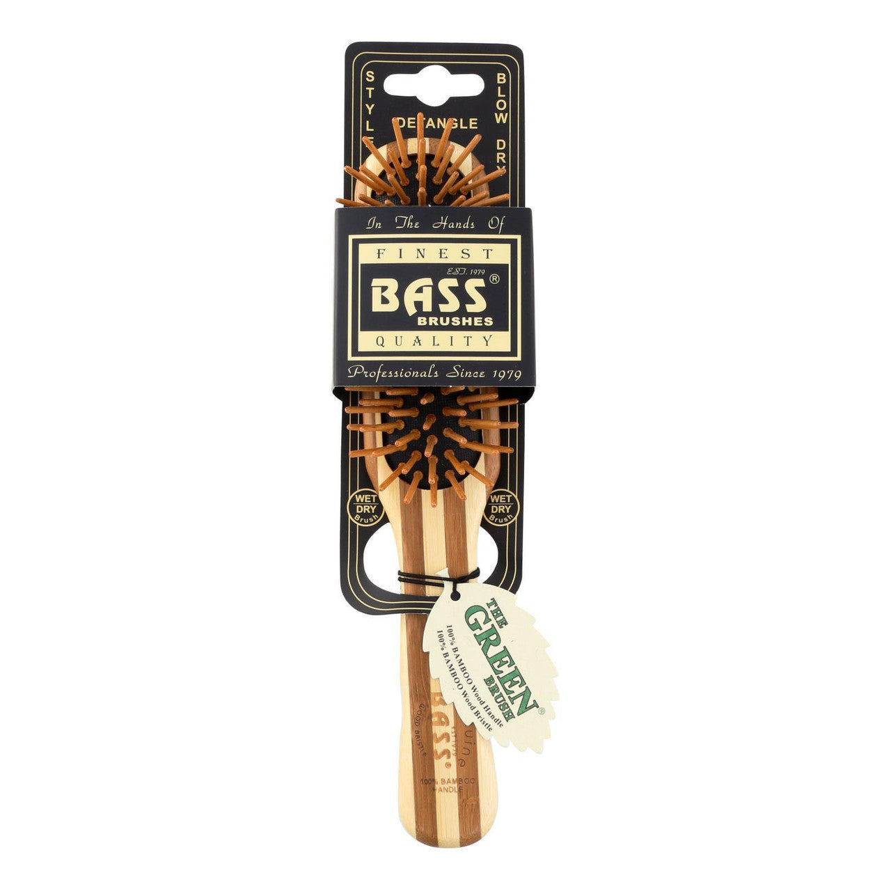 BASS HAIR BRSH BAM HANDL ( 1 X 1 CT   )-0