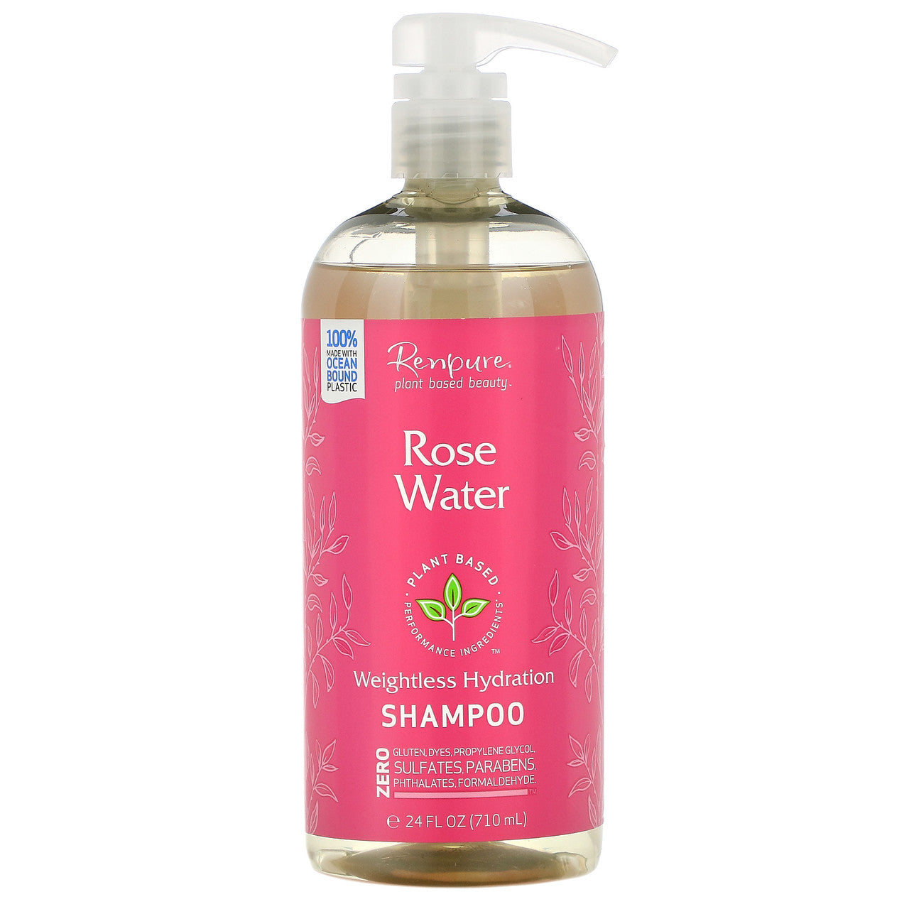 RENP ROSE WATER SHAMPOO ( 1 X 24 OZ   )-0