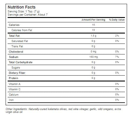 Mt Vikos Kalamata Olive Spread (6x7.6Oz)-1