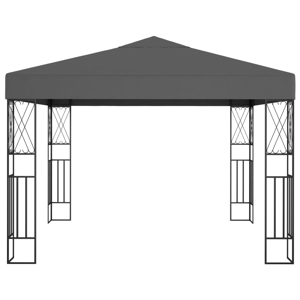 vidaXL Gazebo Fabric Sunshade Canopy Shelter Garden Tent Multi Colors/Sizes-4