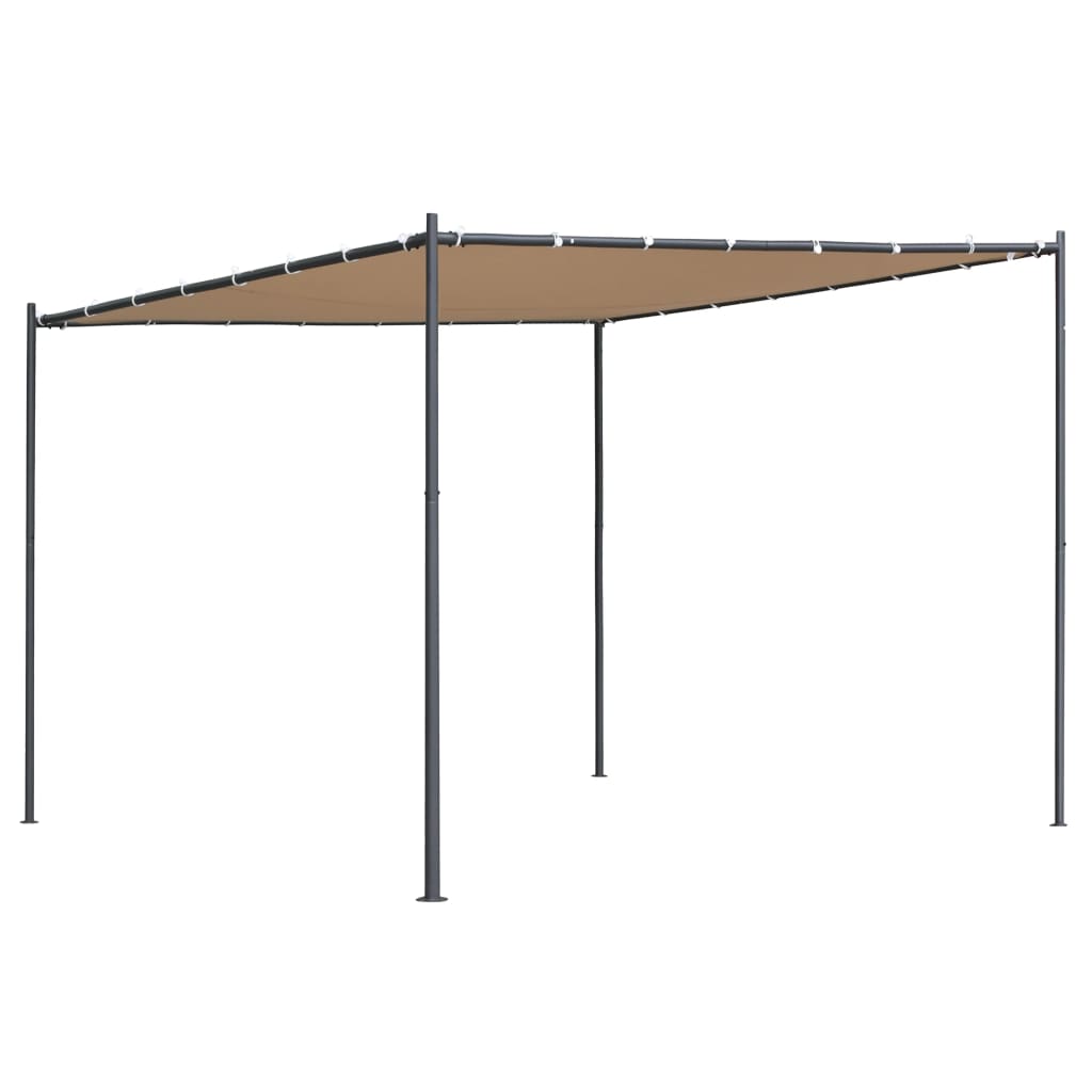 vidaXL Gazebo with Slanted Roof Sunshade Partytent Shelter Garden Multi Colors-0