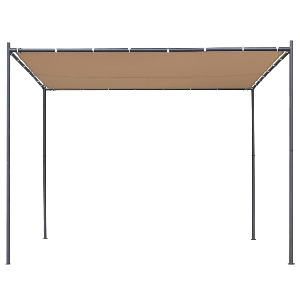 vidaXL Gazebo with Slanted Roof Sunshade Partytent Shelter Garden Multi Colors-1
