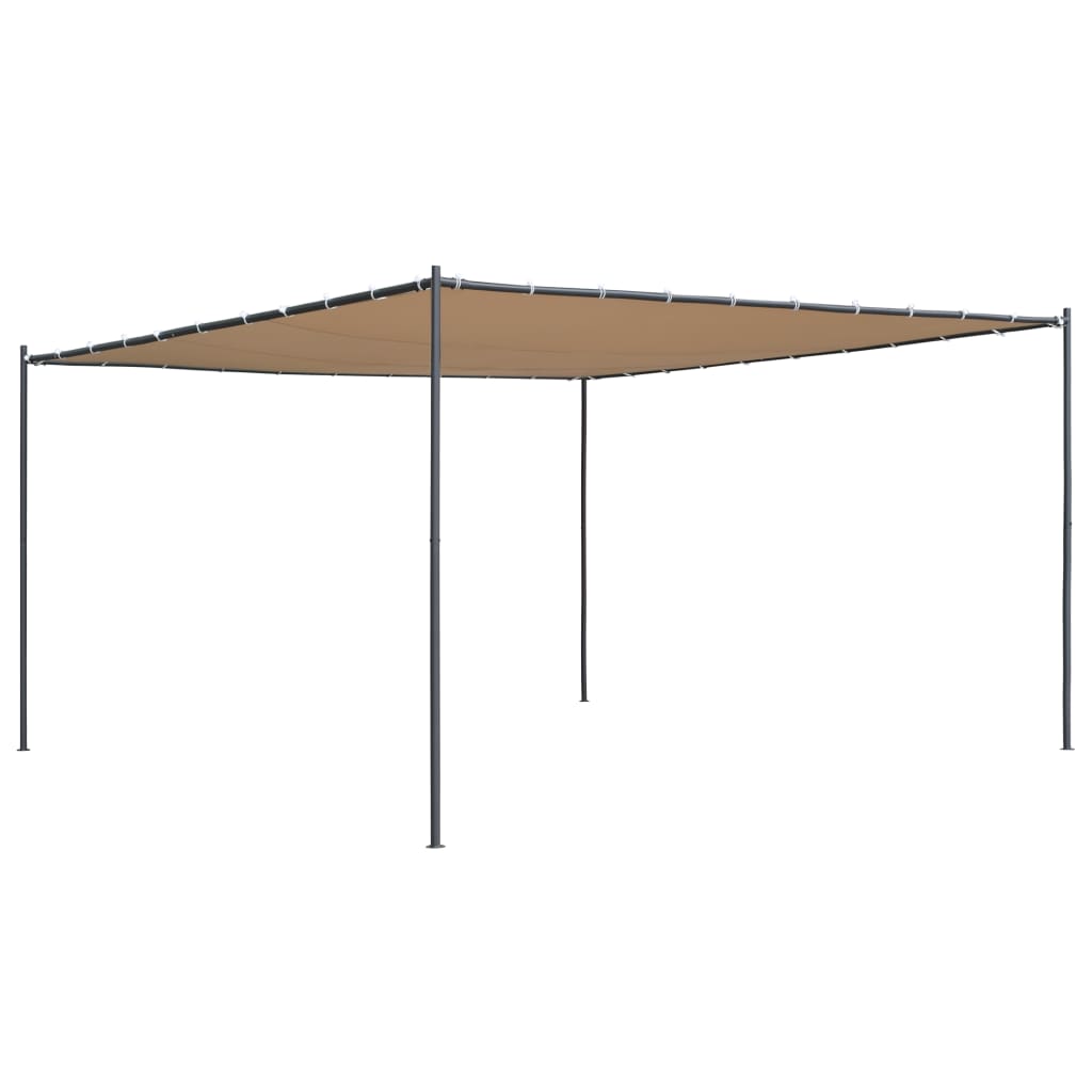 vidaXL Gazebo with Slanted Roof Sunshade Partytent Shelter Garden Multi Colors-3