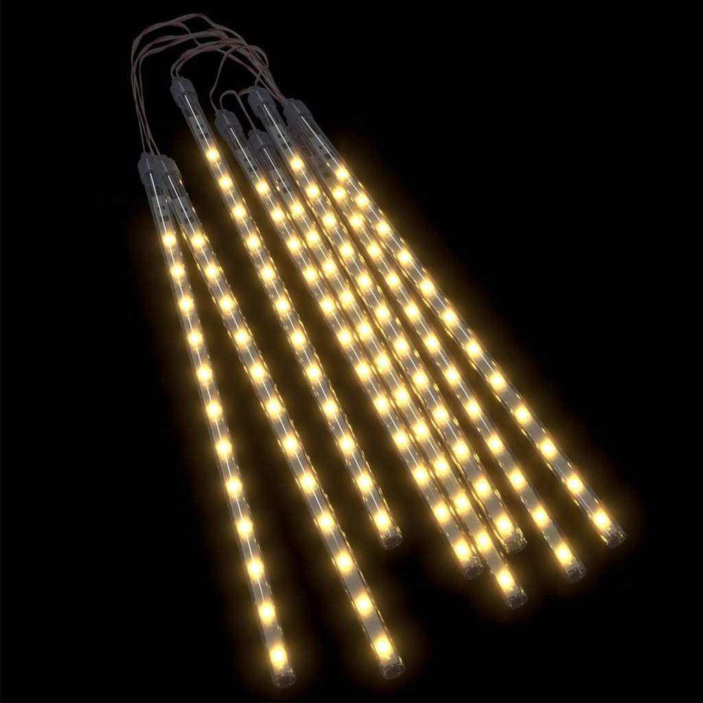 vidaXL 1/8/20x Meteor Lights 288 LEDs Indoor Outdoor Multi Colors 11.8"/19.7"-1