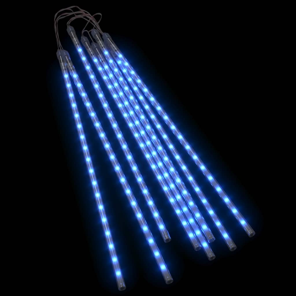 vidaXL 1/8/20x Meteor Lights 288 LEDs Indoor Outdoor Multi Colors 11.8"/19.7"-5