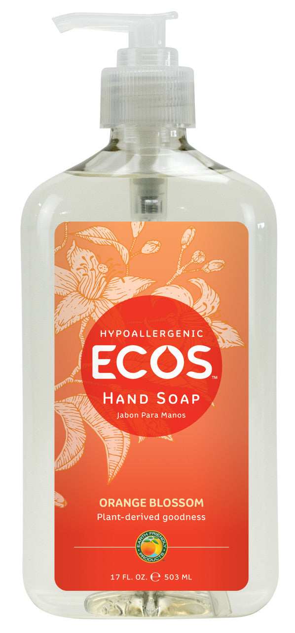 Earth Friendly Orange Blossom Hand Soap (6x17 OZ)-0